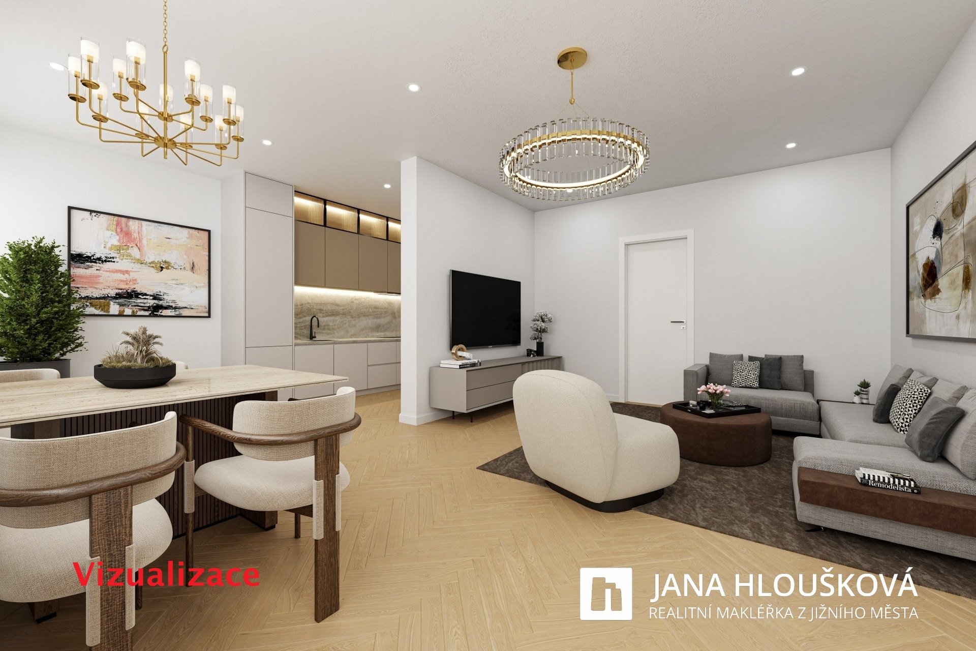 Prodej bytu 3+1/L, Praha 4 – Chodov, ul. Augustinova