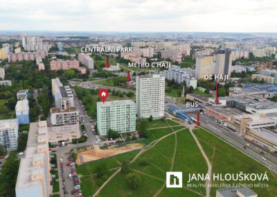 Prodej bytu 2+kk/L, Praha 4 - Háje, ul. Steinerova